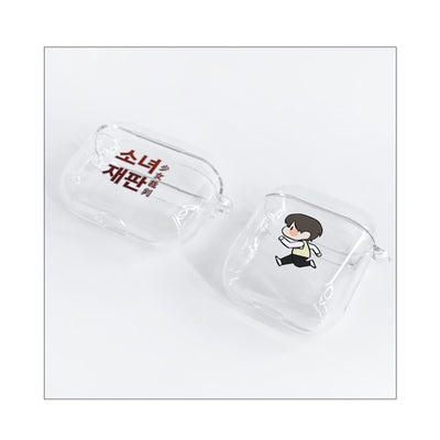 Girl's Trial - AirPods Transparent Hard Case