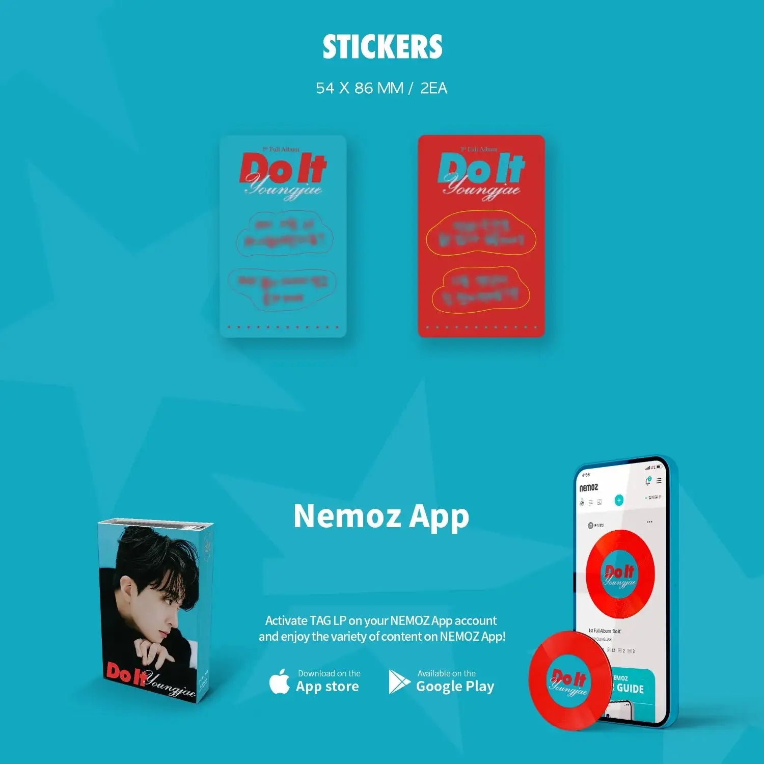 Youngjae - Do It : 1st Album (Nemo Album) - Youngjae - Album - Harumio
