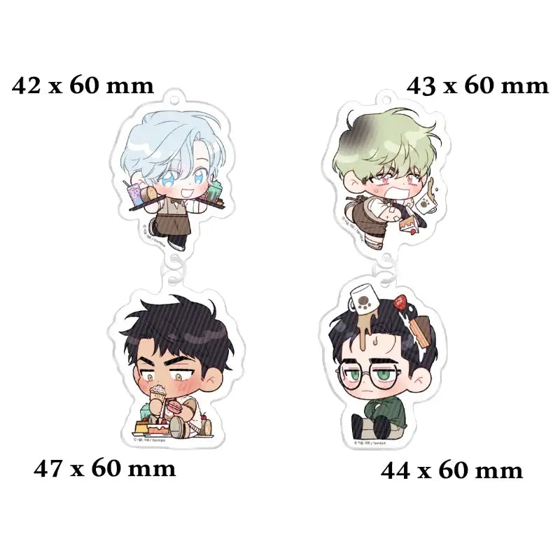 Stranger Than Friends - Acrylic Keyring - Toon!que - Keyrings - Harumio