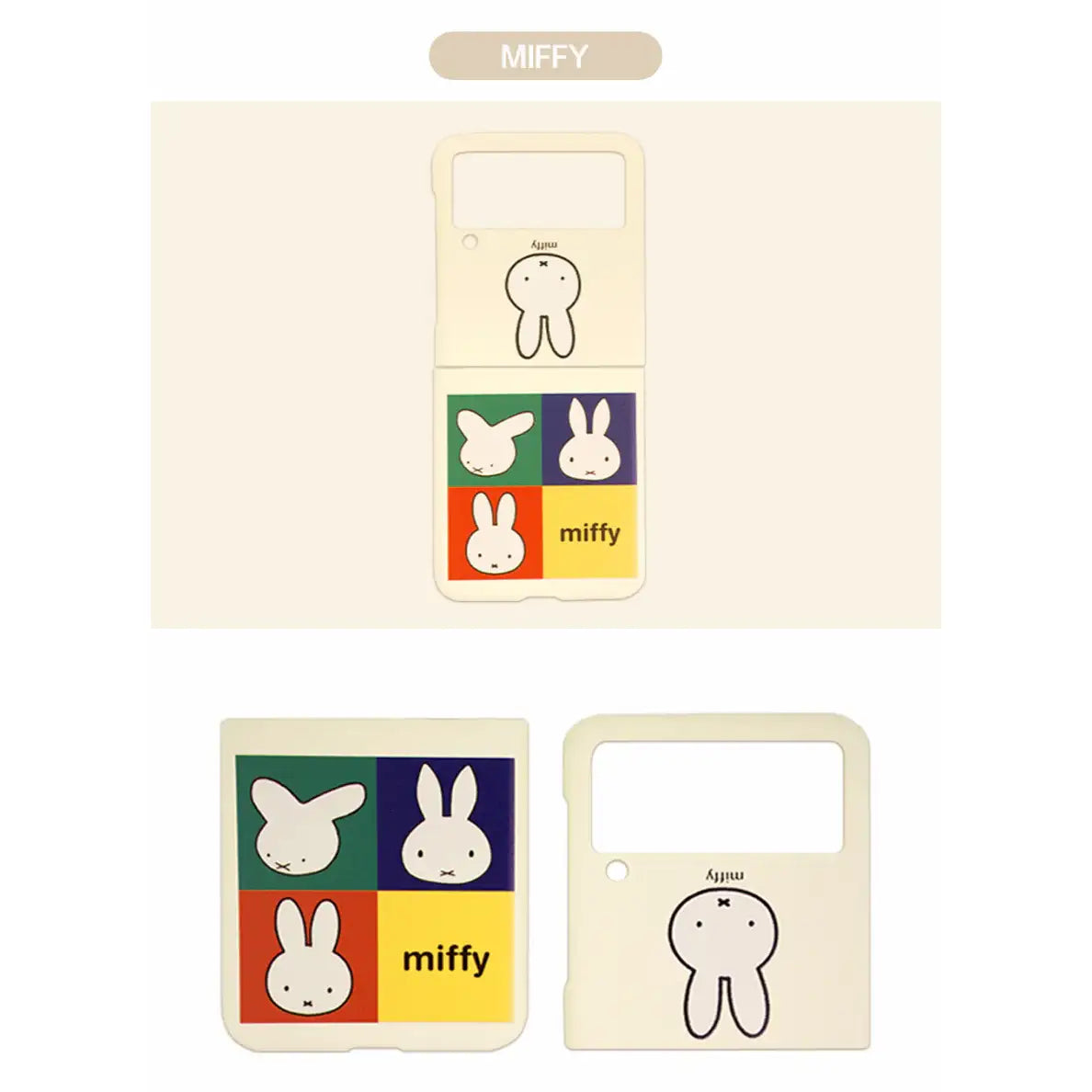 Day Needs - Miffy Z Flip4 Case - Day Needs - Phone Case - Harumio