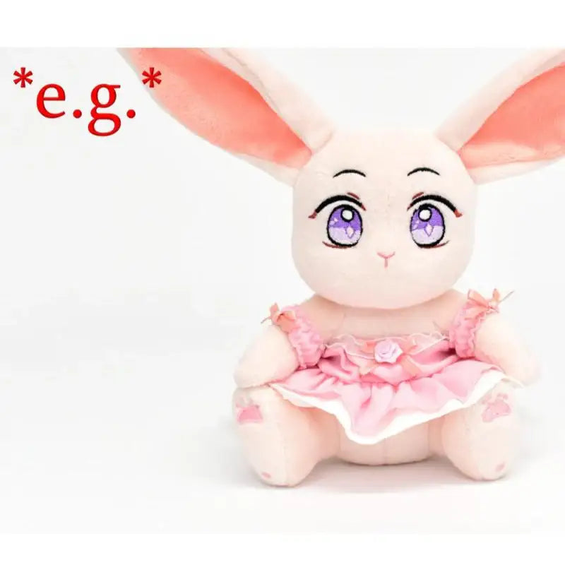 Little Rabbit And The Big Bad Leopard - Vivi Plush Doll Ballet Costume - Soone Content - Doll Costume - Harumio