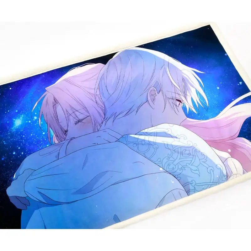 Seduce the Villain's Father - Fleece Blanket - Soone Content - Blankets - Harumio