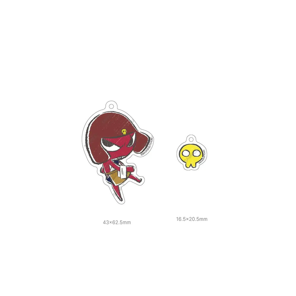 Keroro Gunsou - Illustration Acrylic Keyring (Cafe ver.) - Toon!que - Acrylic Keyring - Harumio