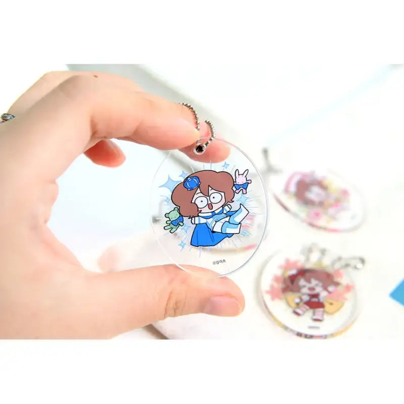 If You Put Up With What You Like, You Will Get Sick! - Acrylic Keychain - Webtoon Shop - Keychains - Harumio