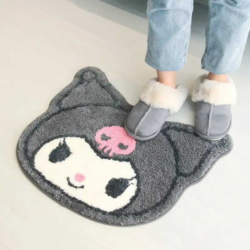 NARA HOME DECO X Sanrio - Face Rug Cutie - NARA HOME DECO - Rugs - Harumio