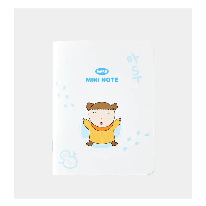 Maru Is a Puppy - Mini Note - Webtoon Friends - Sticky Memo Pads - Harumio