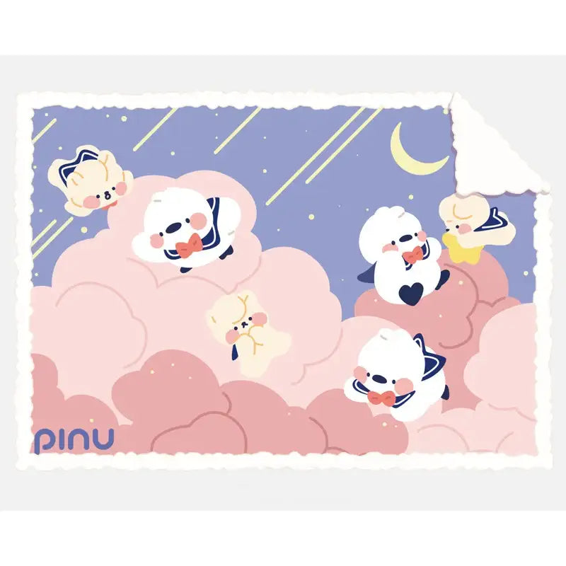 Pinu - Large Knee Blanket - Soone Content - Blankets - Harumio