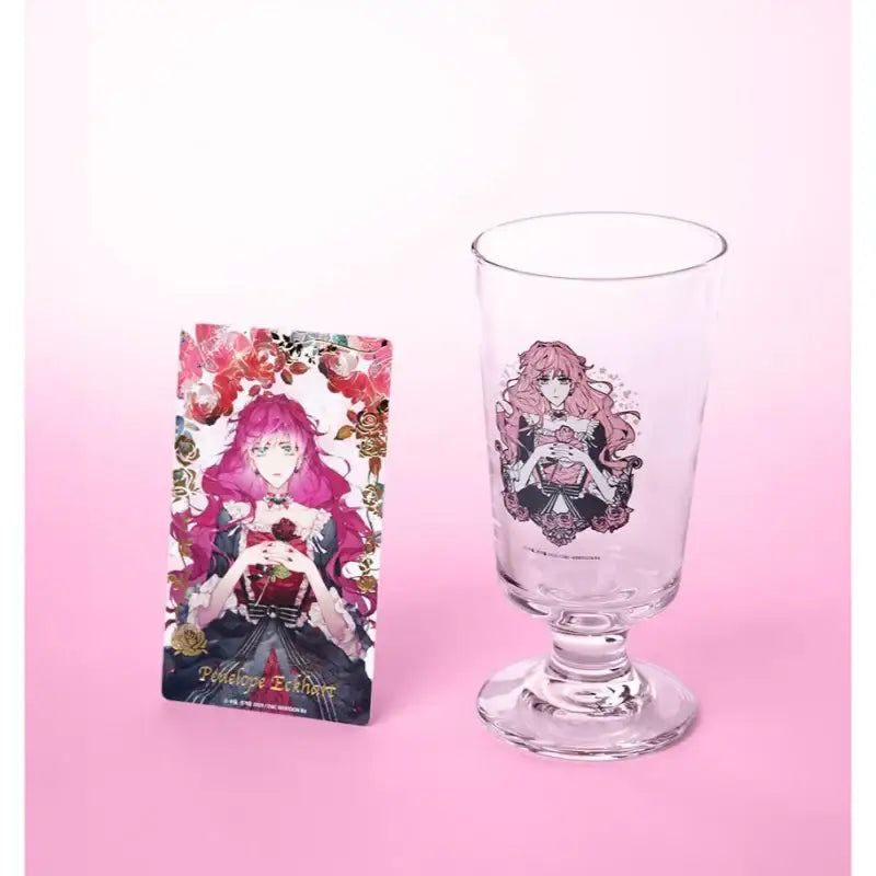 Villains Are Destined to Die - Goblet Glass - D&C WEBTOON Biz - Drinkware - Harumio