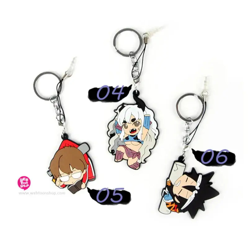 The God of High School - Rubber Strap Keyring - Webtoon Shop - Accessories - Harumio