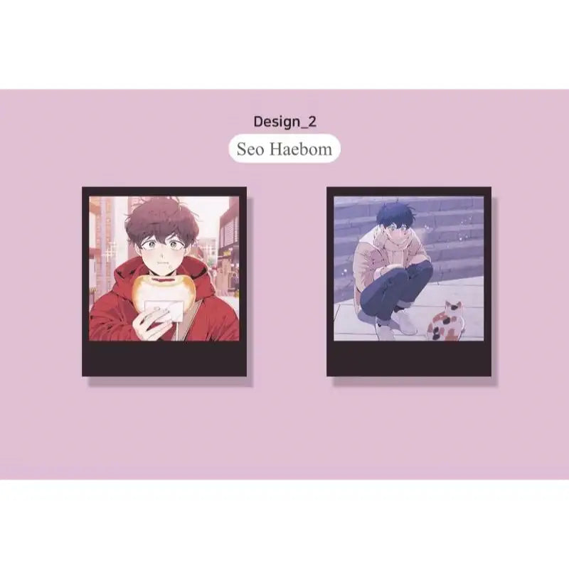 Cherry Blossoms After Winter - Polaroid Set - Webtoon Shop - Polaroids - Harumio