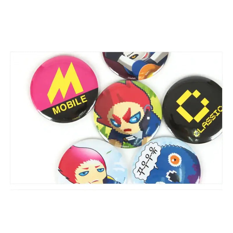 Guardians Of The Video Game - Round Pin Mirror - Webtoon Shop - Mirrors - Harumio