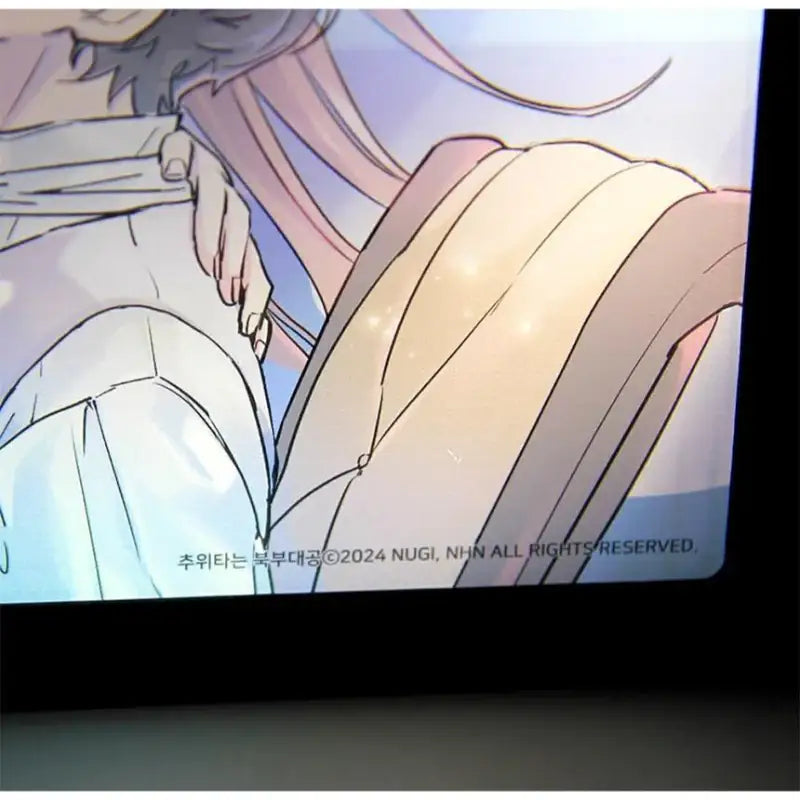 The Northern Duke Needs a Warm Hug - Black Edition USB Mood Light Frame - Webtoon Shop - Acrylic Mood Light Frames - Harumio