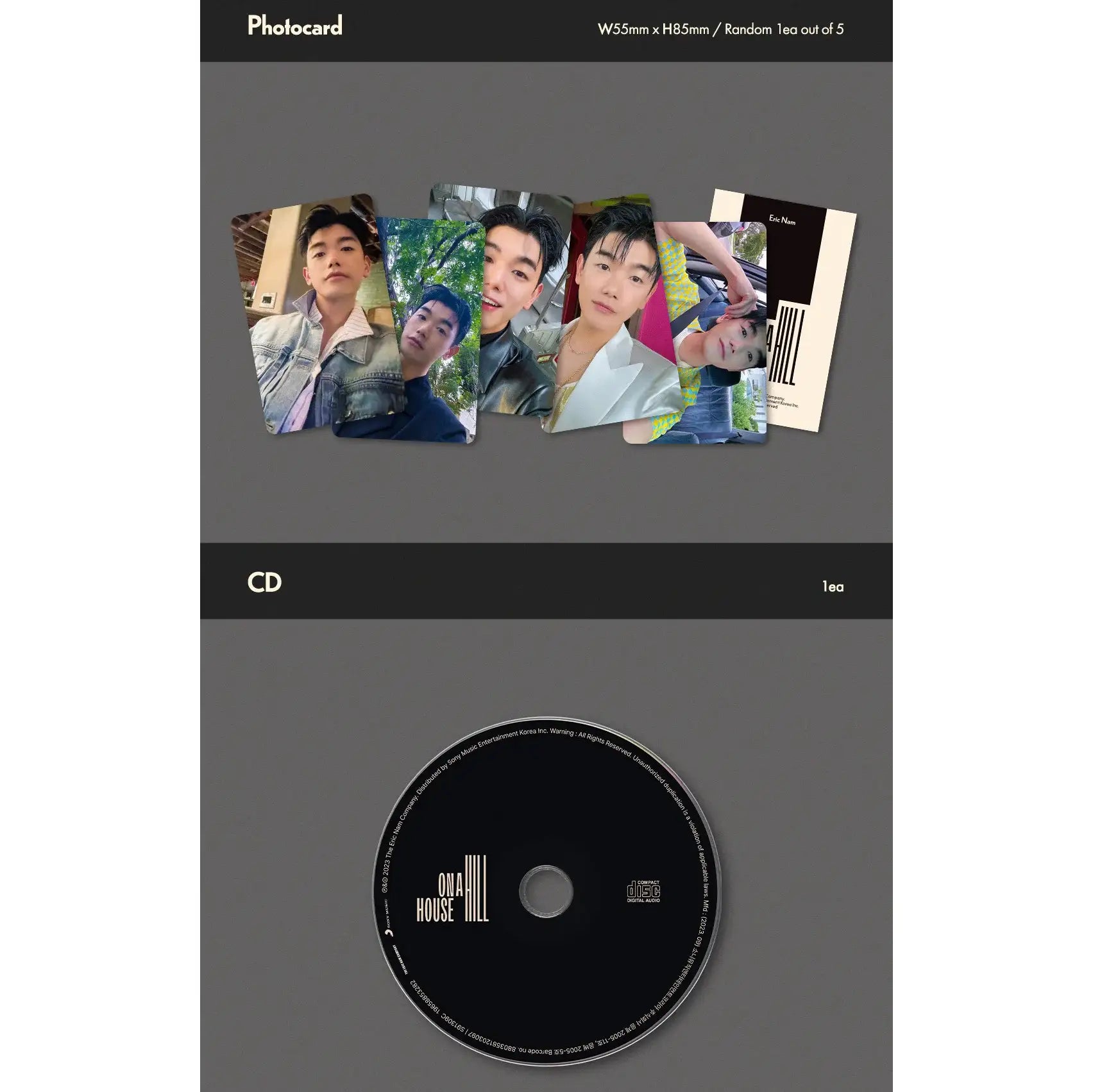 Eric Nam - House on a Hill : Album CD - Eric Nam - Album - Harumio