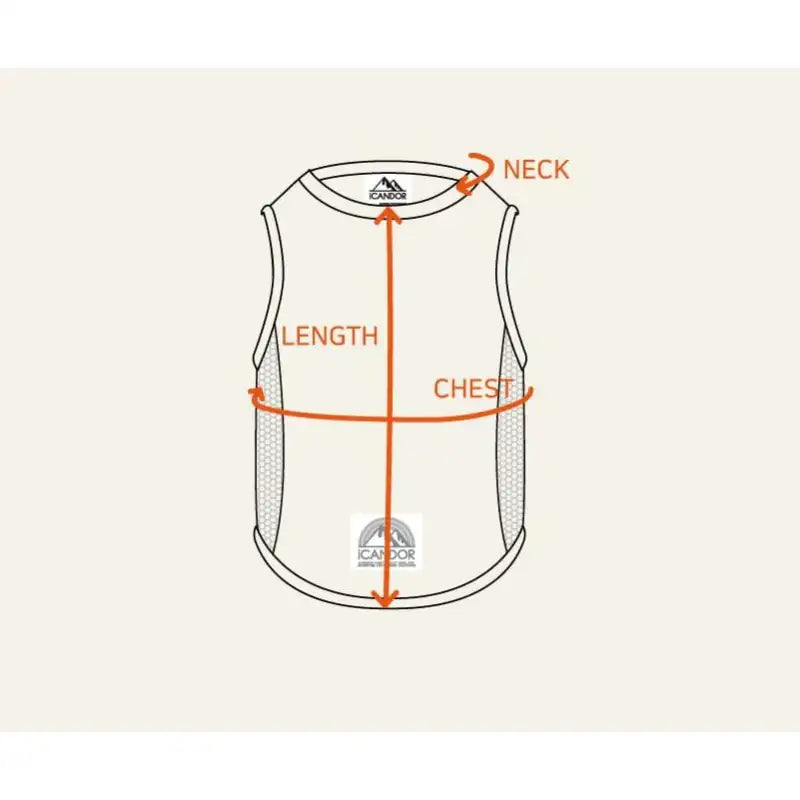 iCANDOR - Ocean Cooling Vest - iCANDOR - Pet Clothes - Harumio