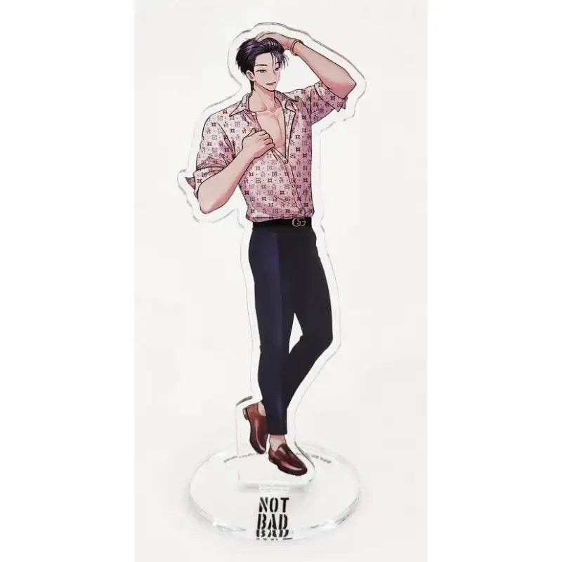 Not Bad - Acrylic Stand 2 - Crack Webtoon Store - Acrylic Stand - Harumio