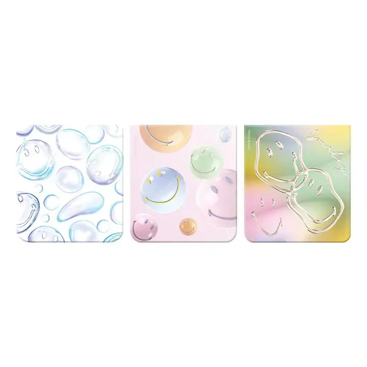 SLBS - Smiley Bubble Flip Suit Card Set (Galaxy Z Flip5) - SLBS - Home & Living, Accessories - Harumio
