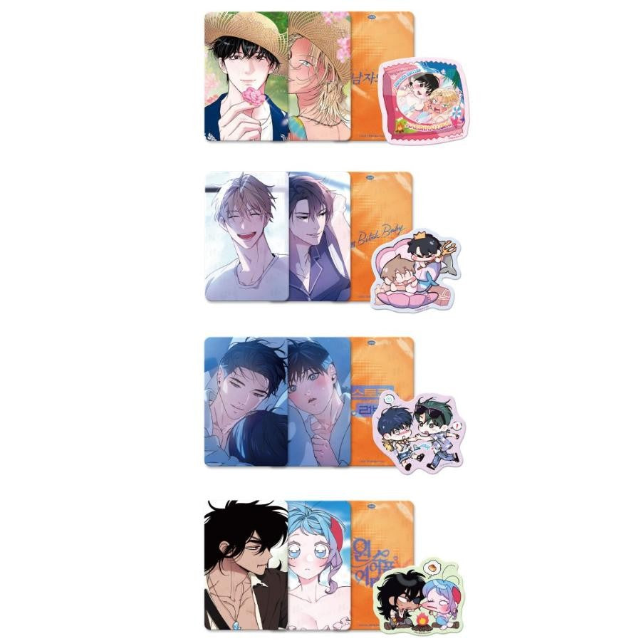 Romantic Vacation Summer Set - BAR Set - Mr Blue Goods Shop - Photocard - Harumio