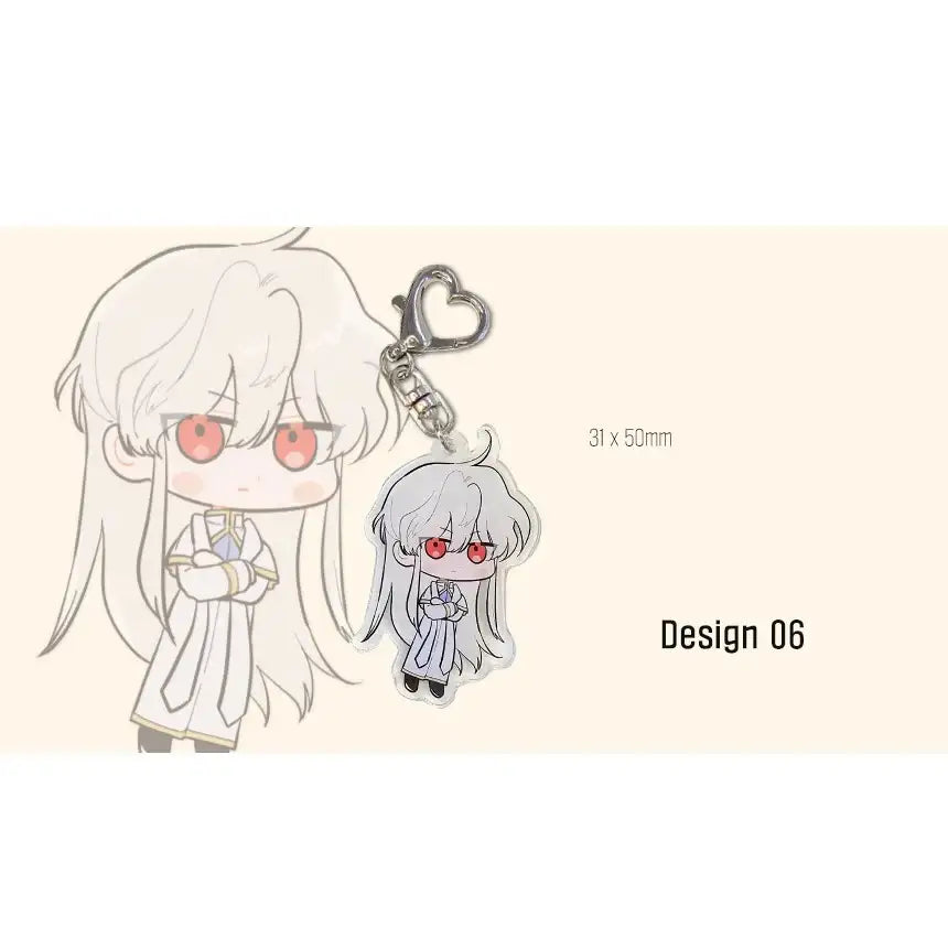 Saving My Sweetheart - SD Acrylic Keyring - BeOn - Acrylic Keyring - Harumio