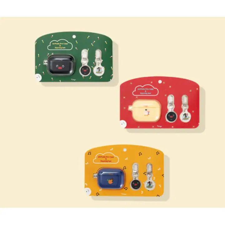 Day Needs - Pingu Newtro AirPods Pro Vivid Tone Case (with 2 Keyrings) - Day Needs - Home & Living, Accessories - Harumio