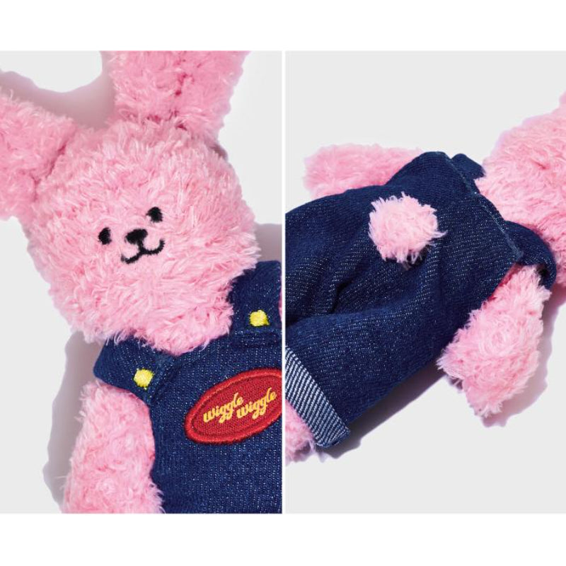 Wiggle Wiggle - Little Play Bunny Toy Keyring