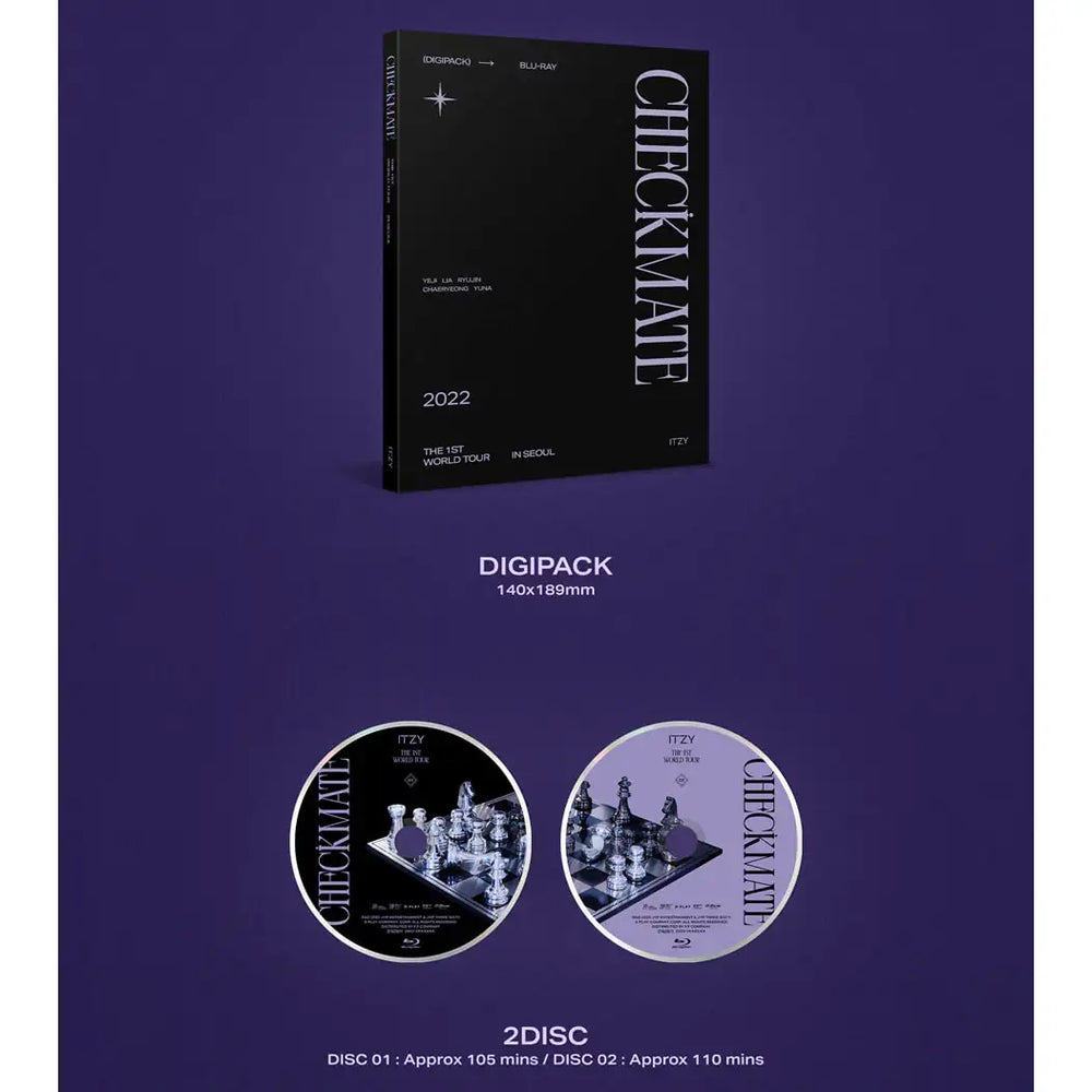 ITZY - 2022 ITZY The 1st World Tour : Checkmate : In Seoul (Blu-Ray) - ITZY - Album - Harumio