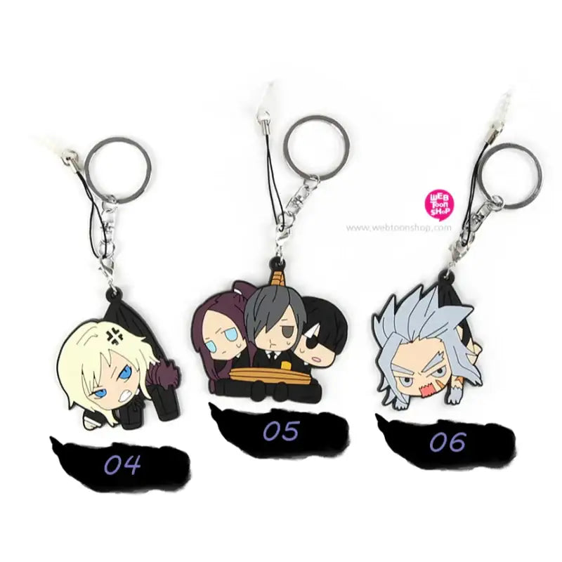 Noblesse - Rubber Strap Keyring - Webtoon Shop - Accessories - Harumio