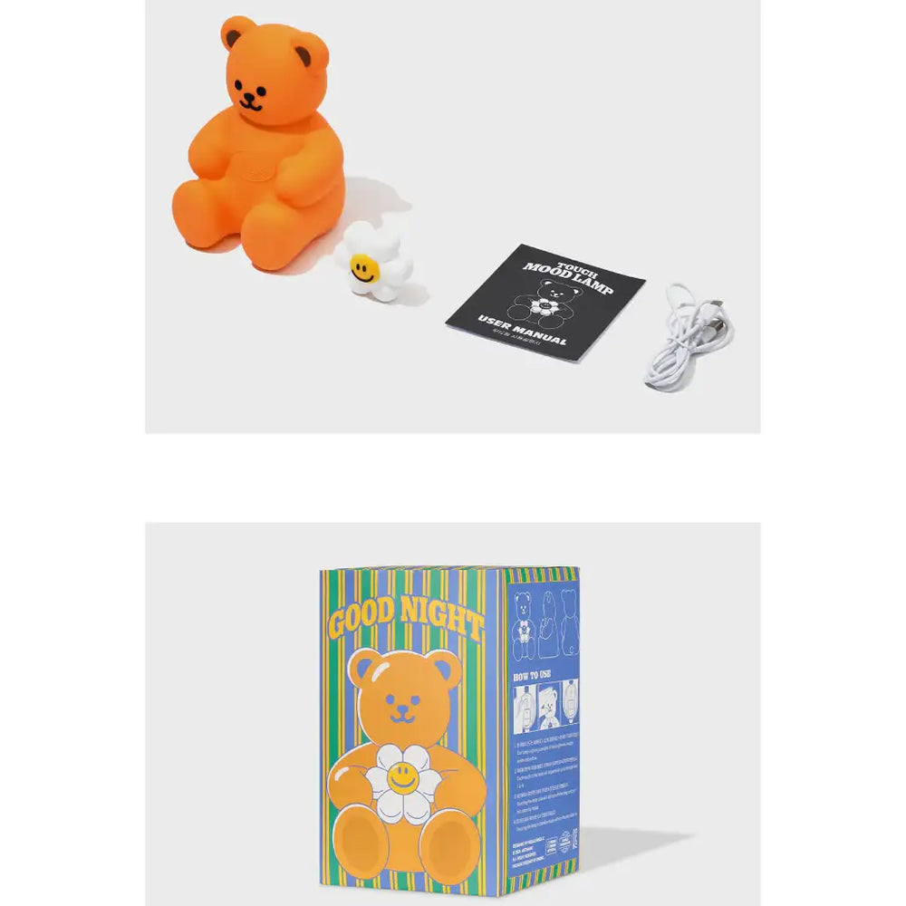 Wiggle Wiggle - Smile & Wiggle Bear Touch Mood Light - Wiggle Wiggle - Home & Living, Accessories - Harumio