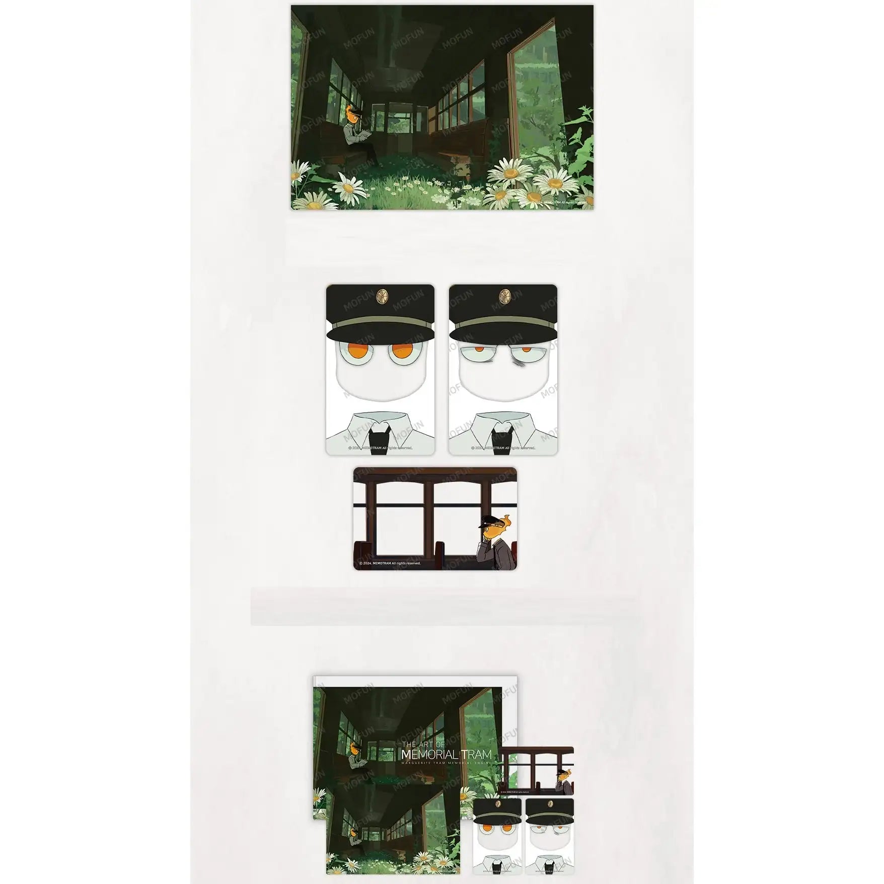 Mofun x 4Artist - Dust Girl The Art of Memorial Tram - Mofun - Artbook - Harumio