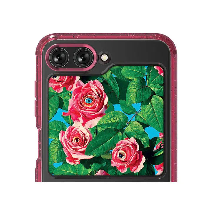 SLBS - Toilet Paper Flower Suit Phone Case (Galaxy Z Flip5) - SLBS - Home & Living, Accessories - Harumio