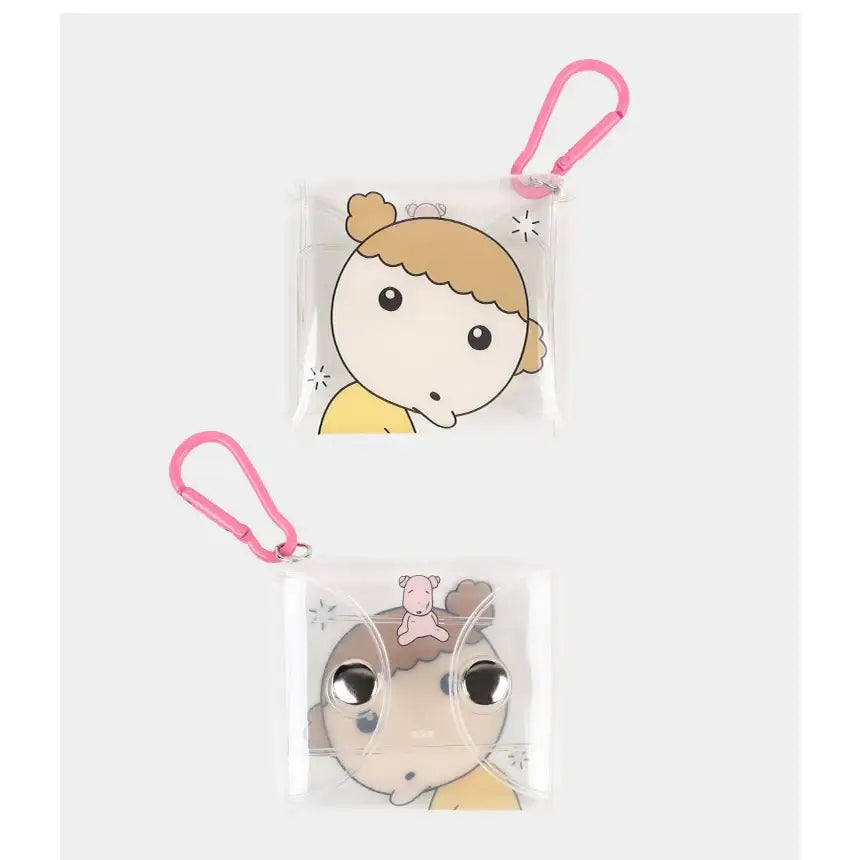Maru Is a Puppy - Clear Mini Case - Webtoon Friends - Stationery - Harumio