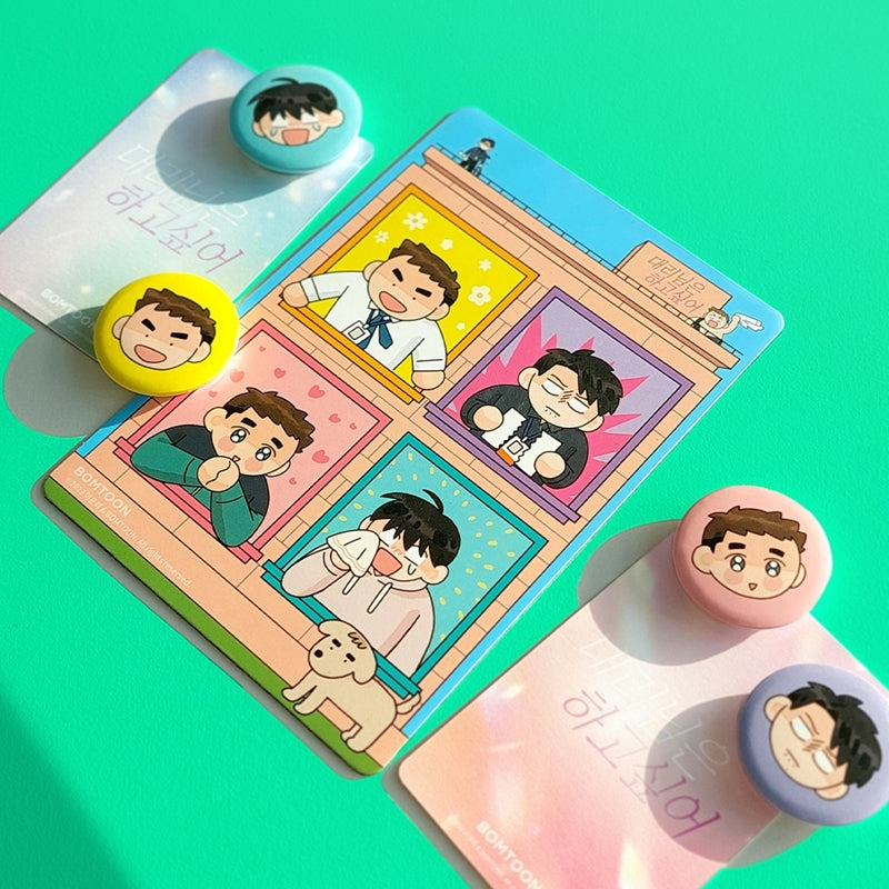 Flirting 9 to 6 - Magnet Set - Lezhin - Magnets - Harumio