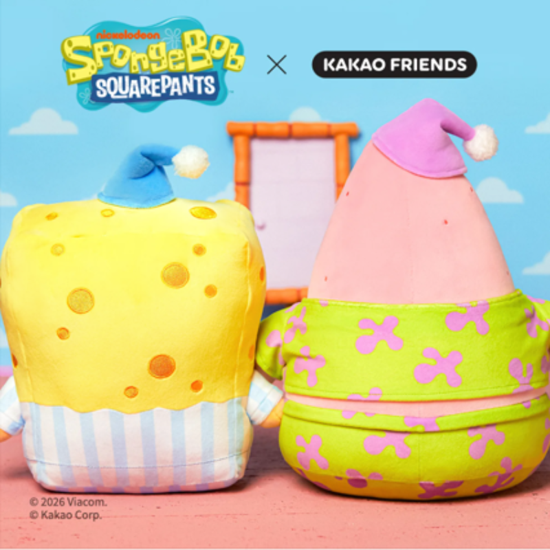 SpongeBob x Kakao Friends - Plush Doll
