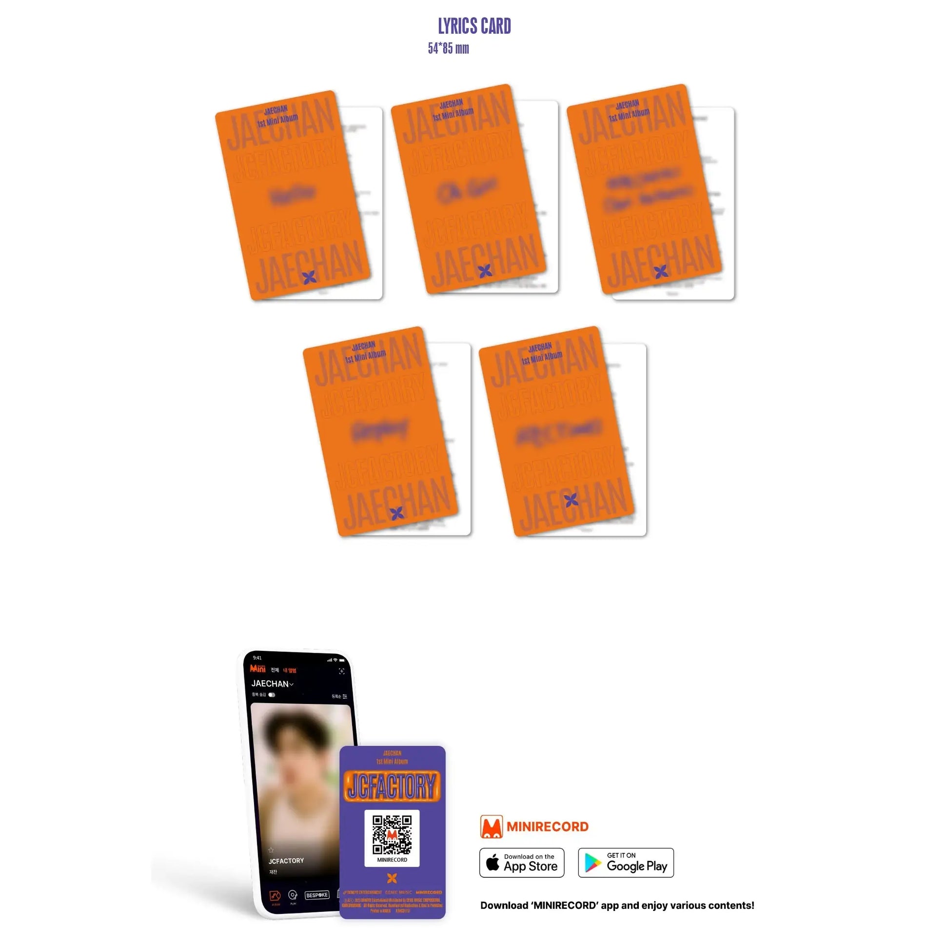 Jaechan - JCFACTORY : Mini Album Vol. 1 (Platform Album) - Jaechan - Album - Harumio
