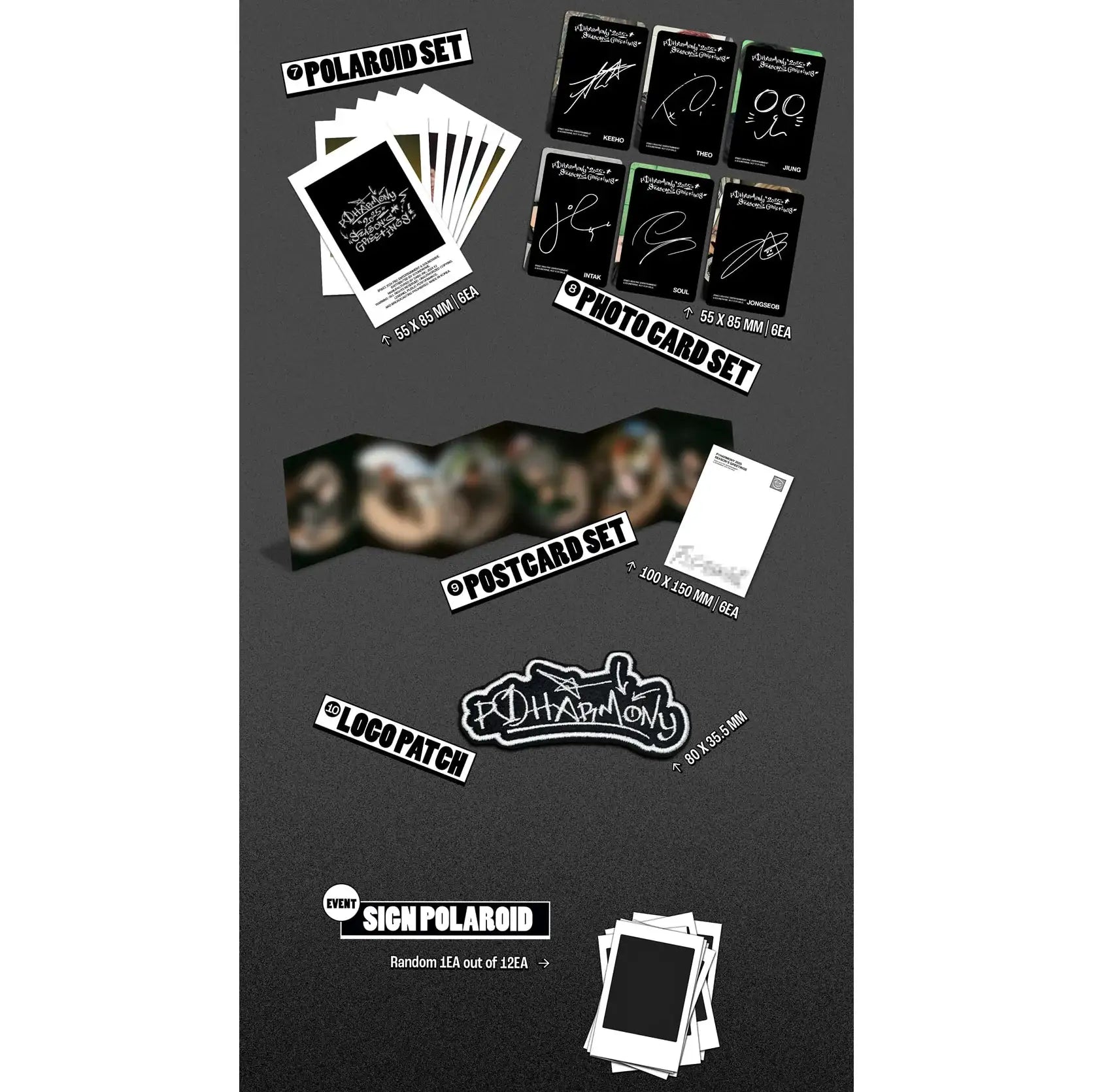 P1Harmony - 2025 Season's Greetings – Harumio