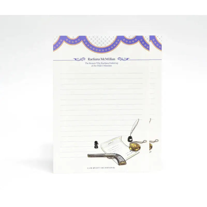 The Reason Why Raeliana Ended Up at the Duke's Mansion - Stationery Set - Soone Content - Stationery - Harumio