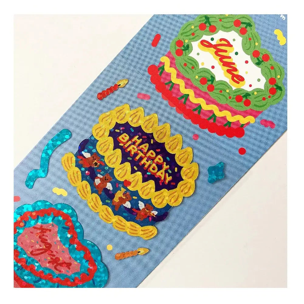 Pureureum Design - Calendar Cake Part 3 Hologram Sticker - Pureureum Design - Home & Living, Accessories - Harumio