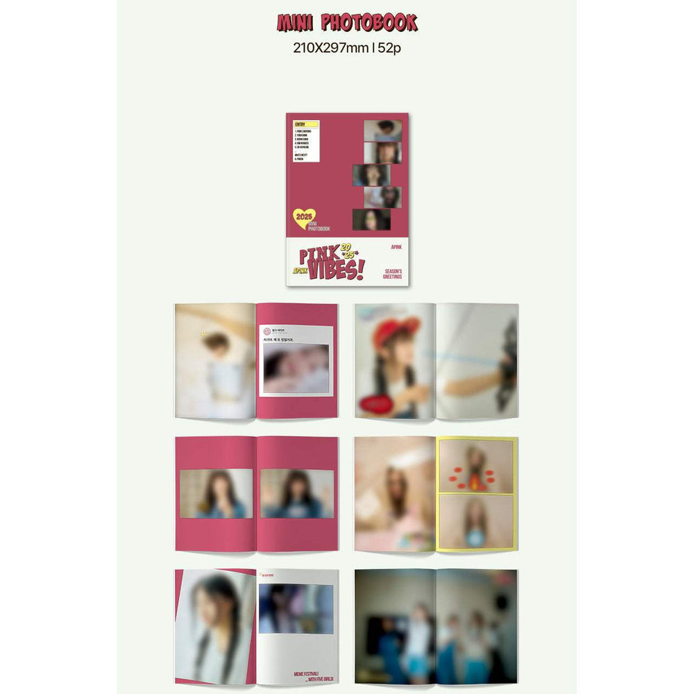 Apink - 2025 Season's Greetings (Pink Vibes) - IST Entertainment - Merchandise - Harumio