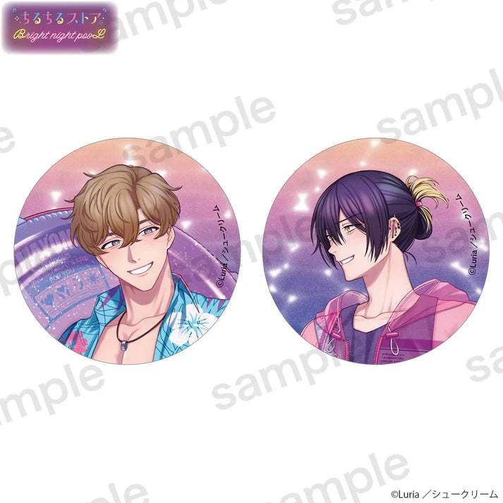 BL Award 2025 Bright Night Pool Goods - Shimmering Can Badge - BL Award 2025 - Can Badge - Harumio