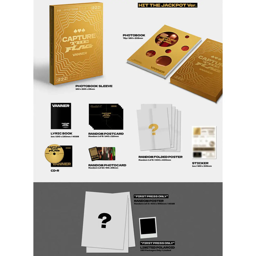 VANNER - Capture the Flag : 2nd Mini Album - VANNER - Album - Harumio