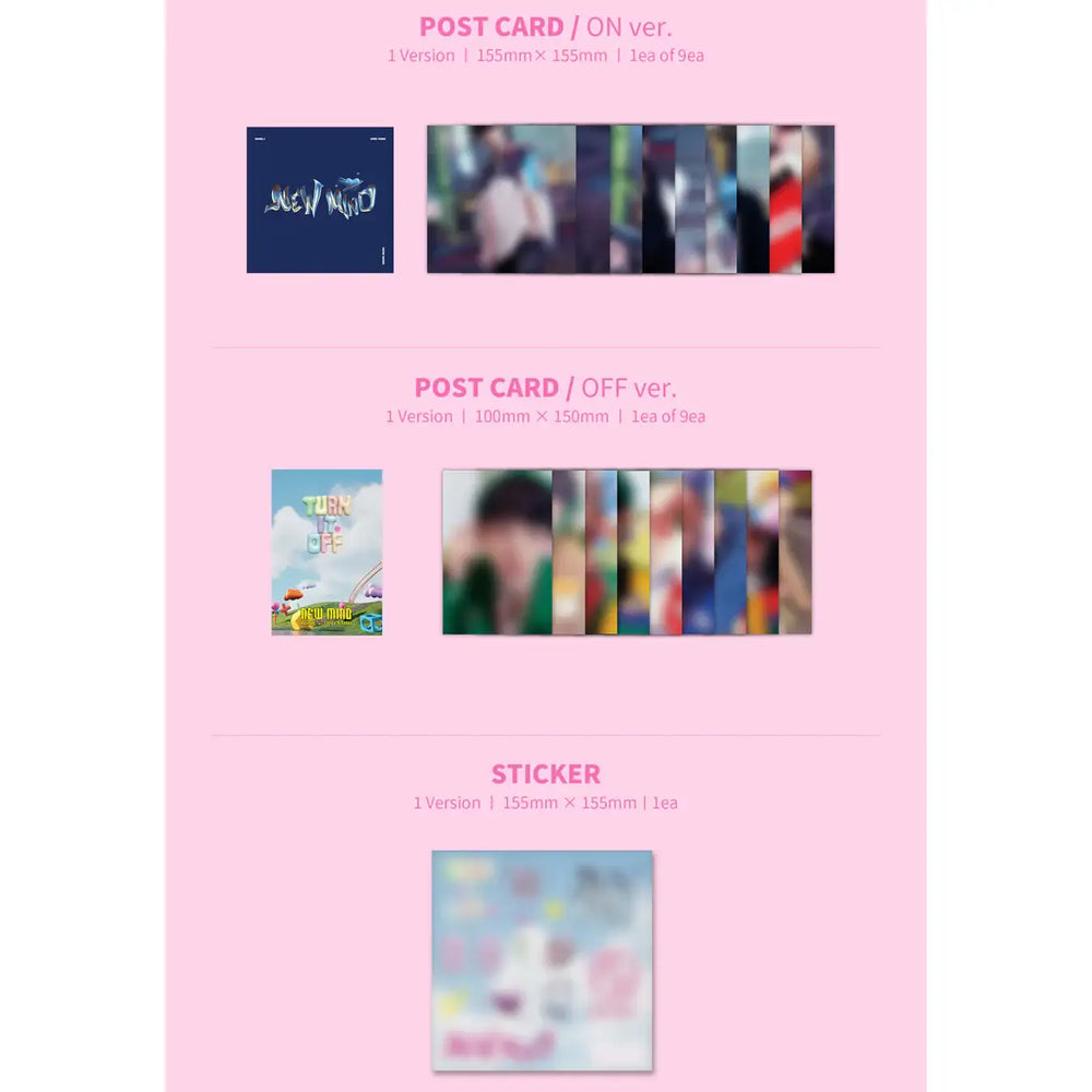 NINE.I - New Mind : 3rd Mini Album - NINE.I - Album - Harumio