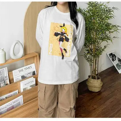 Hatsune Miku - Piapro Characters WE!FLASH Long Sleeve Shirt - Hatsune Miku - Long Sleeve Shirts - Harumio