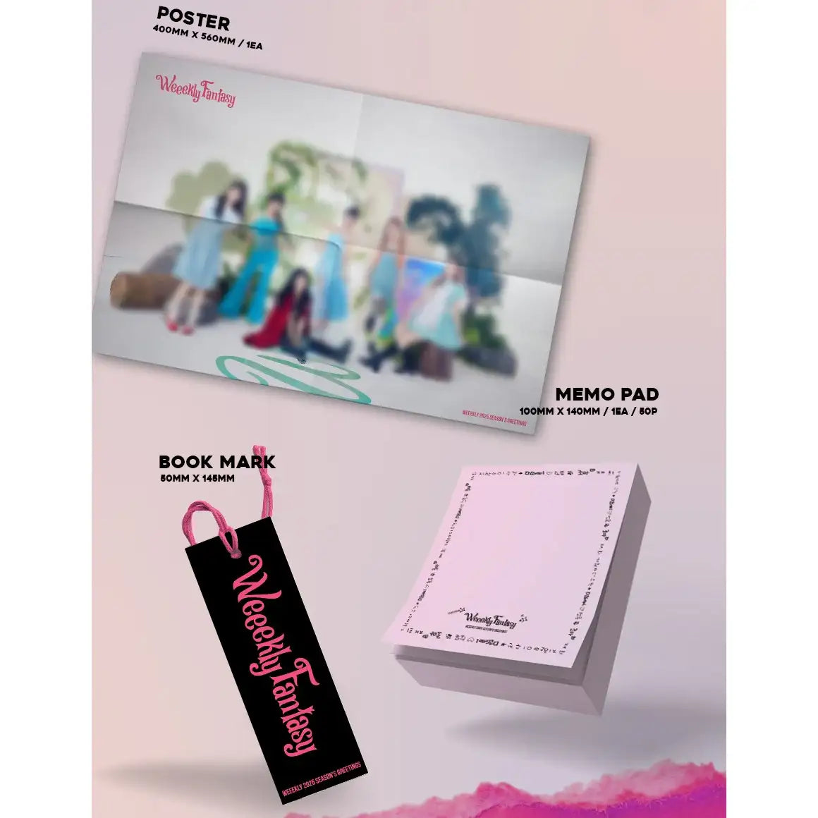 Weeekly - 2025 Season's Greetings (WEEEKLY FANTASY) - IST Entertainment - Merchandise - Harumio