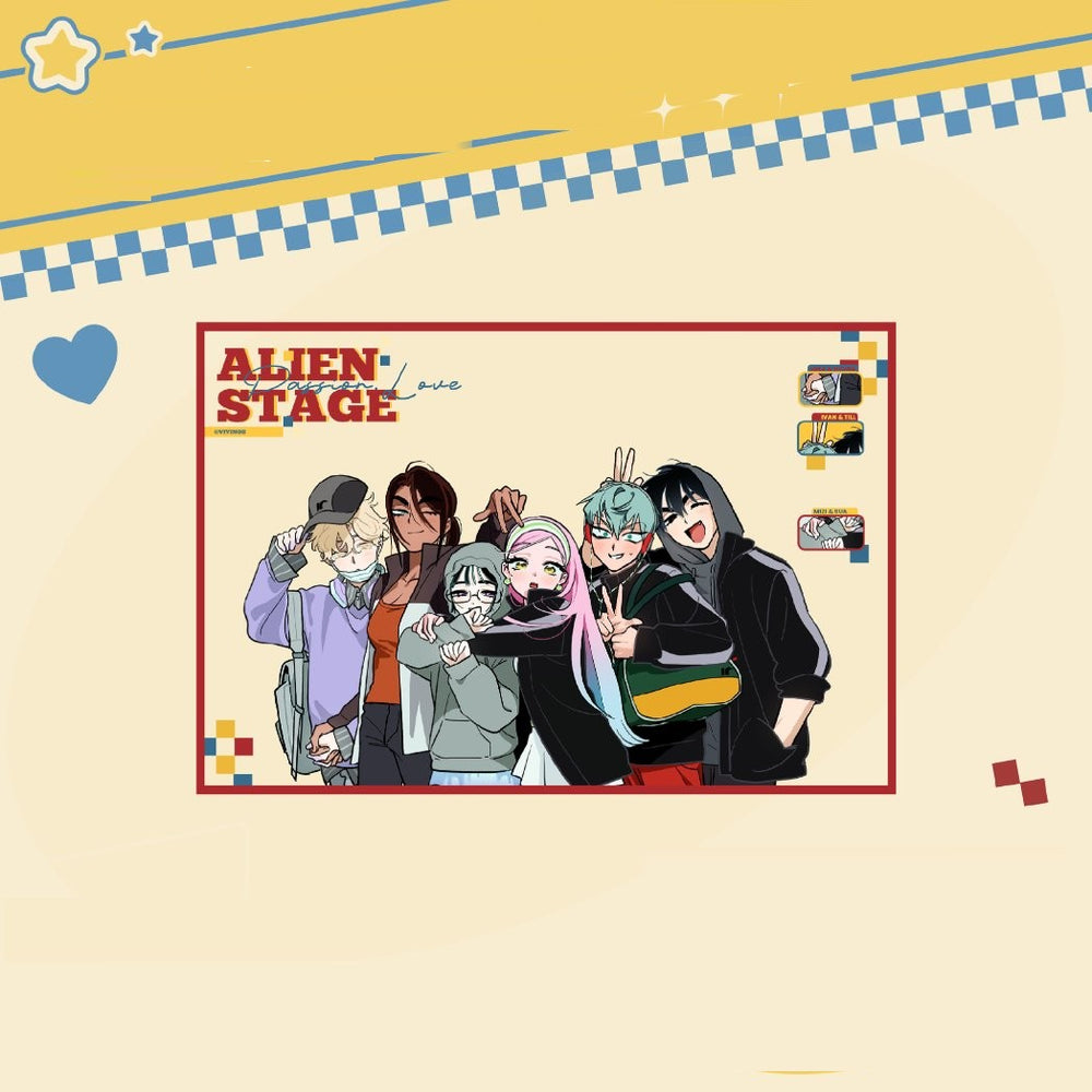 Alien Stage SYMGC 3rd Anniversary Chengdu Pop-up Store - Acrylic Hollow Colored Paper