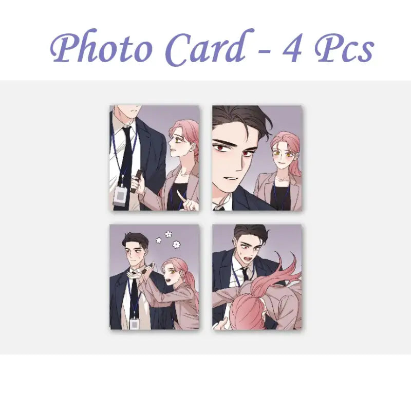 My In-Laws are Obsessed with Me - 4 Web 4 Cut Photo Set - Webtoon Friends - Photos - Harumio