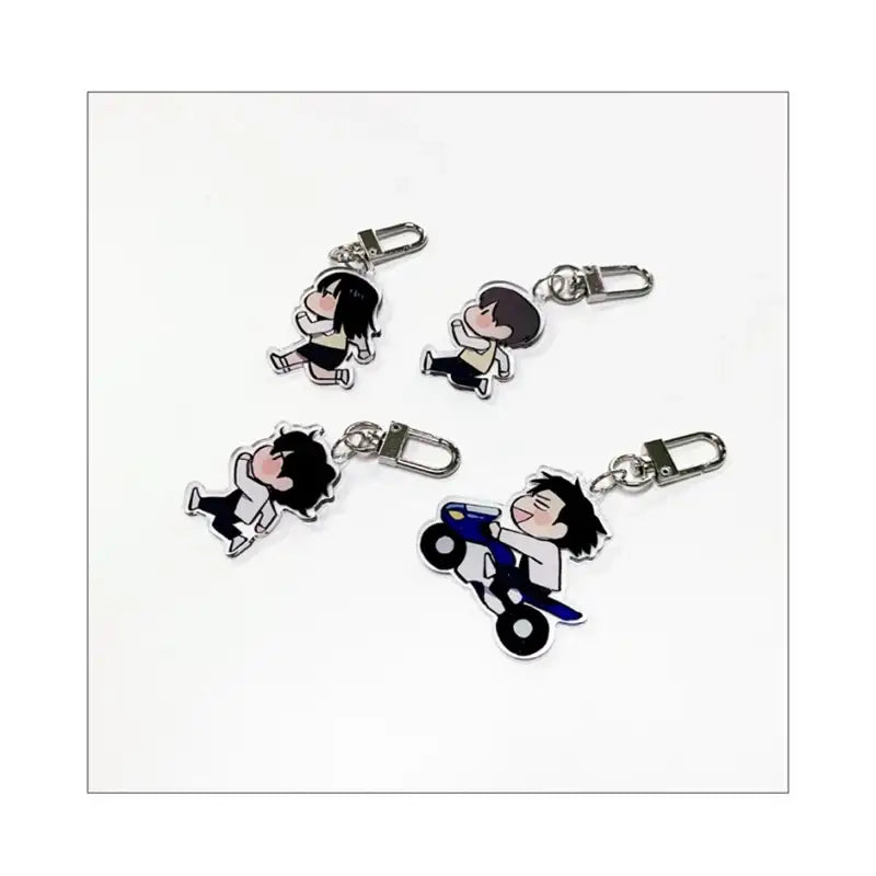 Girl's Trial - Acrylic Keyring - ARTRANK - Keyrings - Harumio