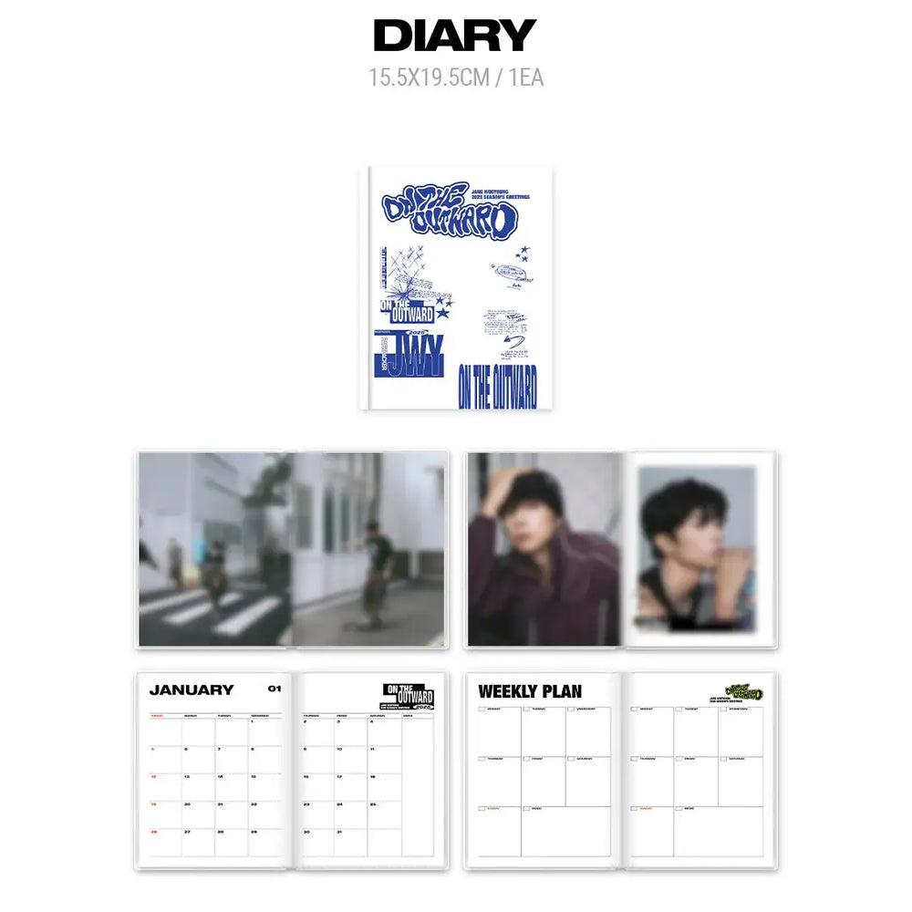 Jang Woo Young - 2025 Season's Greetings (On the Outward) - JYP Entertainment - Merchandise - Harumio