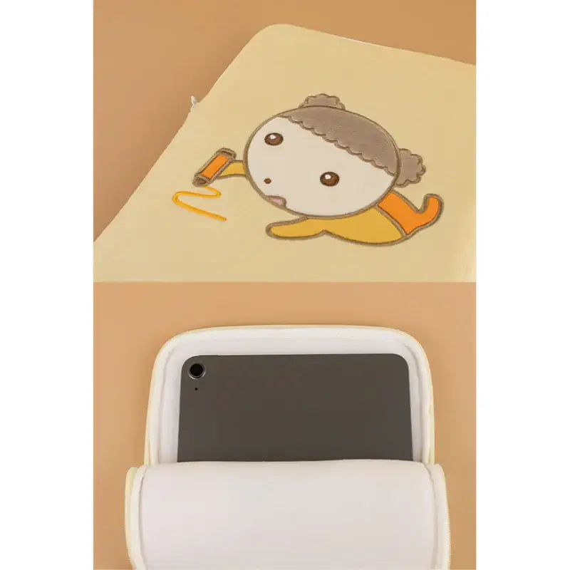 Maru Is a Puppy - Tablet Pouch - Webtoon Friends - Tablet Pouch - Harumio