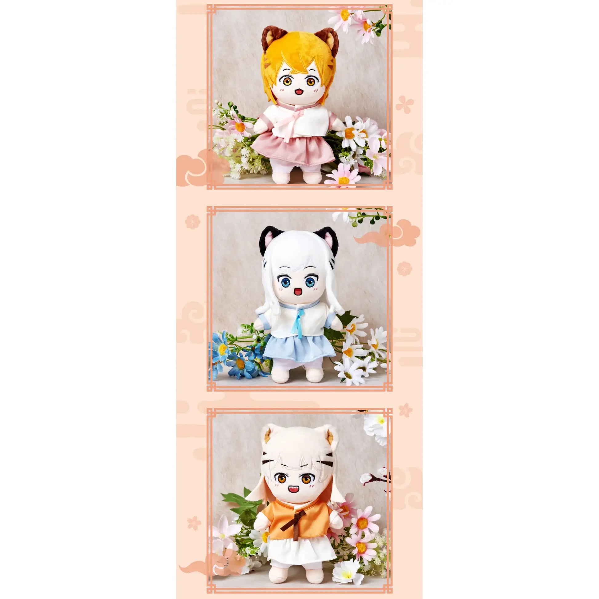 Tiger Coming In - Plush Doll Set - Webtoon Friends - Plush doll - Harumio