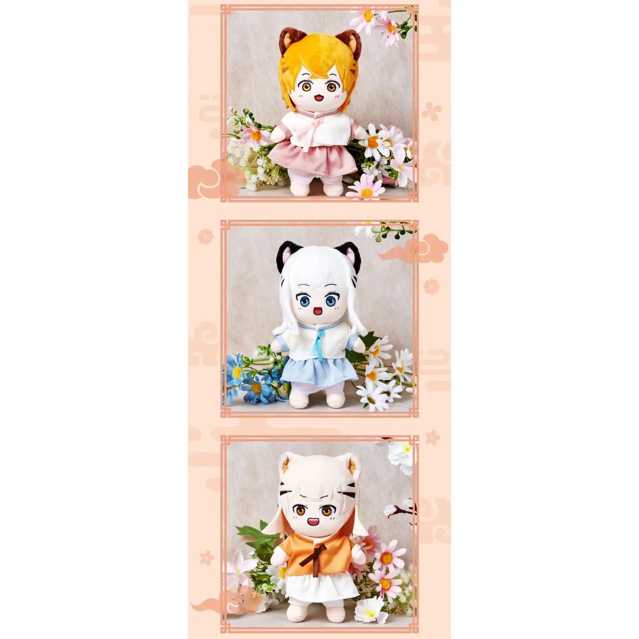 Tiger Coming In - Plush Doll Set - Webtoon Friends - Plush doll - Harumio