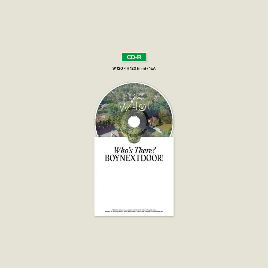 BOYNEXTDOOR - WHO! : 1st Single Album - BOYNEXTDOOR - Album - Harumio